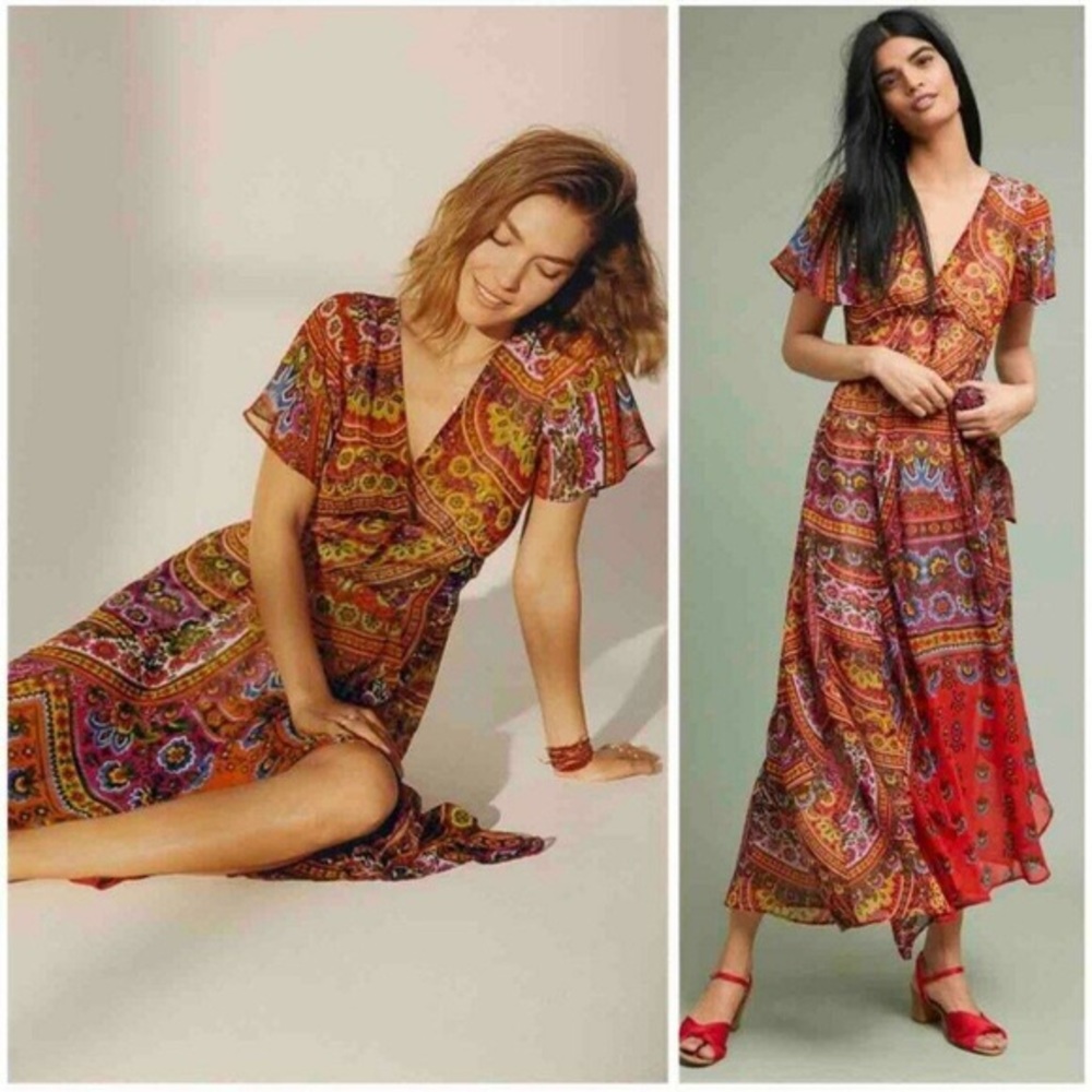 Anthropologie Akemi + Kin Maxi Dress